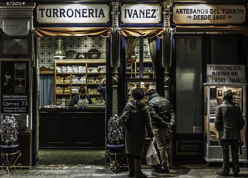 Comercio en Las Siete Calles, Bilbao.