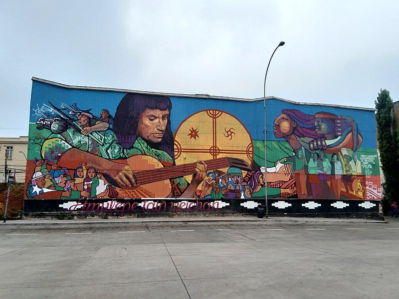 Los Murales en Valparaíso.