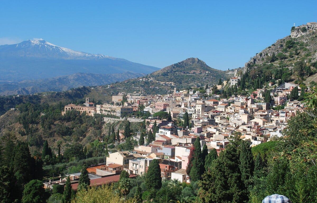 Taormina y el Monte Etna
