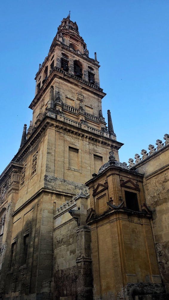 Una de las torres de la Mezquita Catedral de Córdoba.