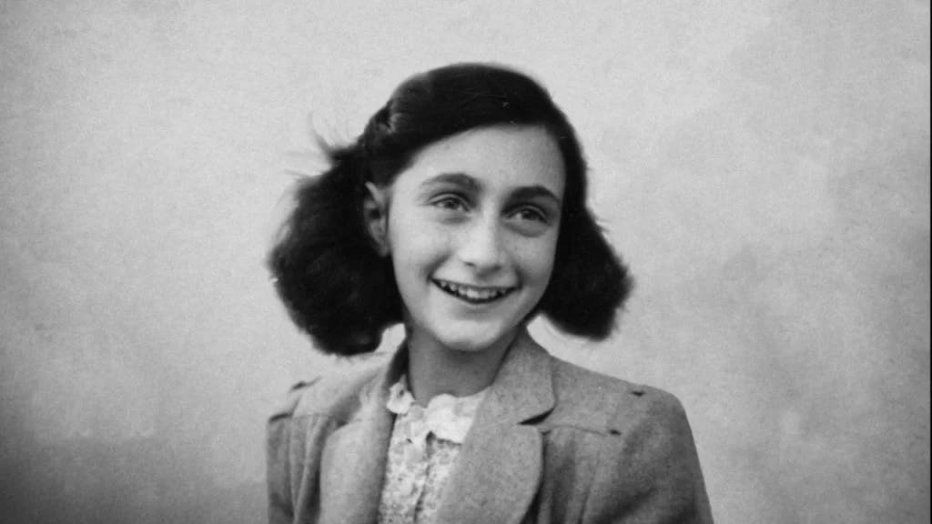 Retrato de la pequeña Ana Frank