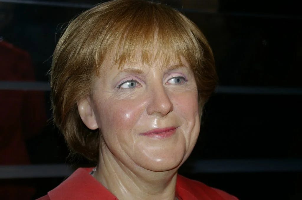Figura de cera de Angela Merkel