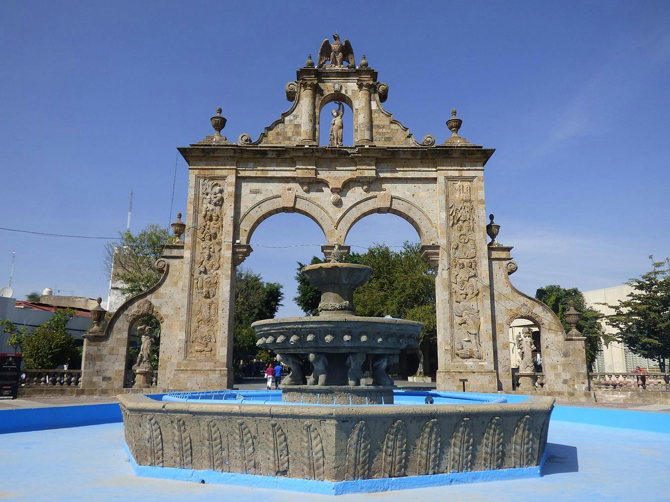 Monumento de Arcos de Zapopan en el Centro Histórico de la Ciudad