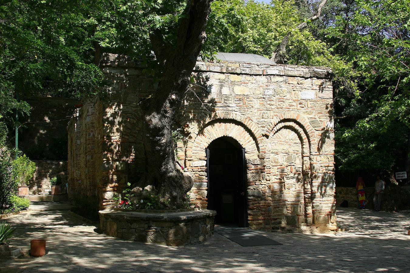 Casa de la vírgen María en Selçuk