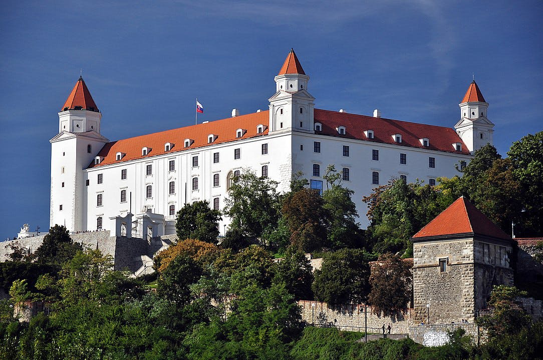 Castillo de Bratislava.