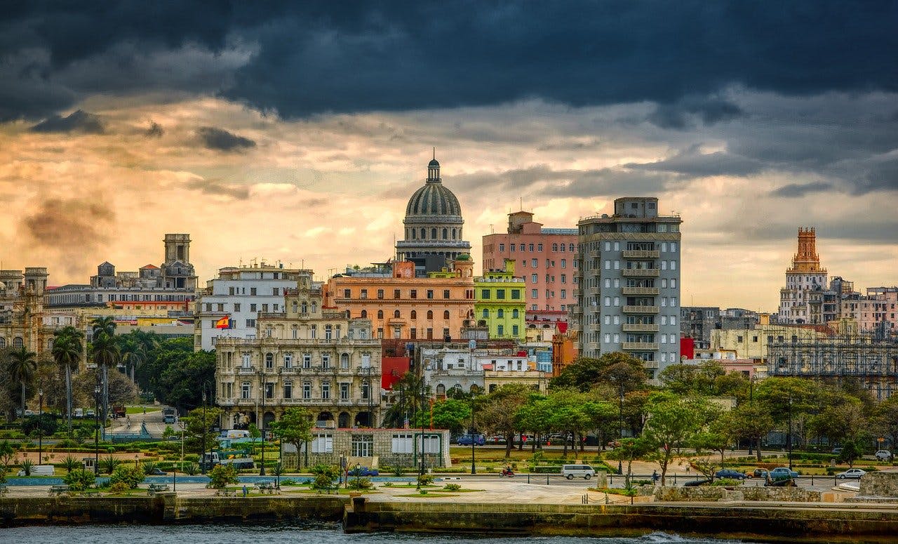 Centro histórico de La Habana.