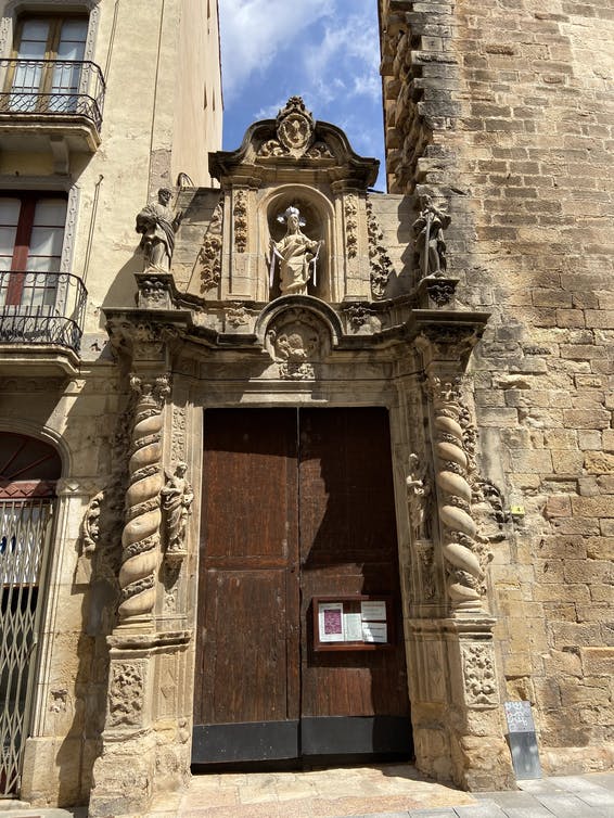 Iglésia de la Cinta, iglésia anexa a la Catedral de Tortosa.
