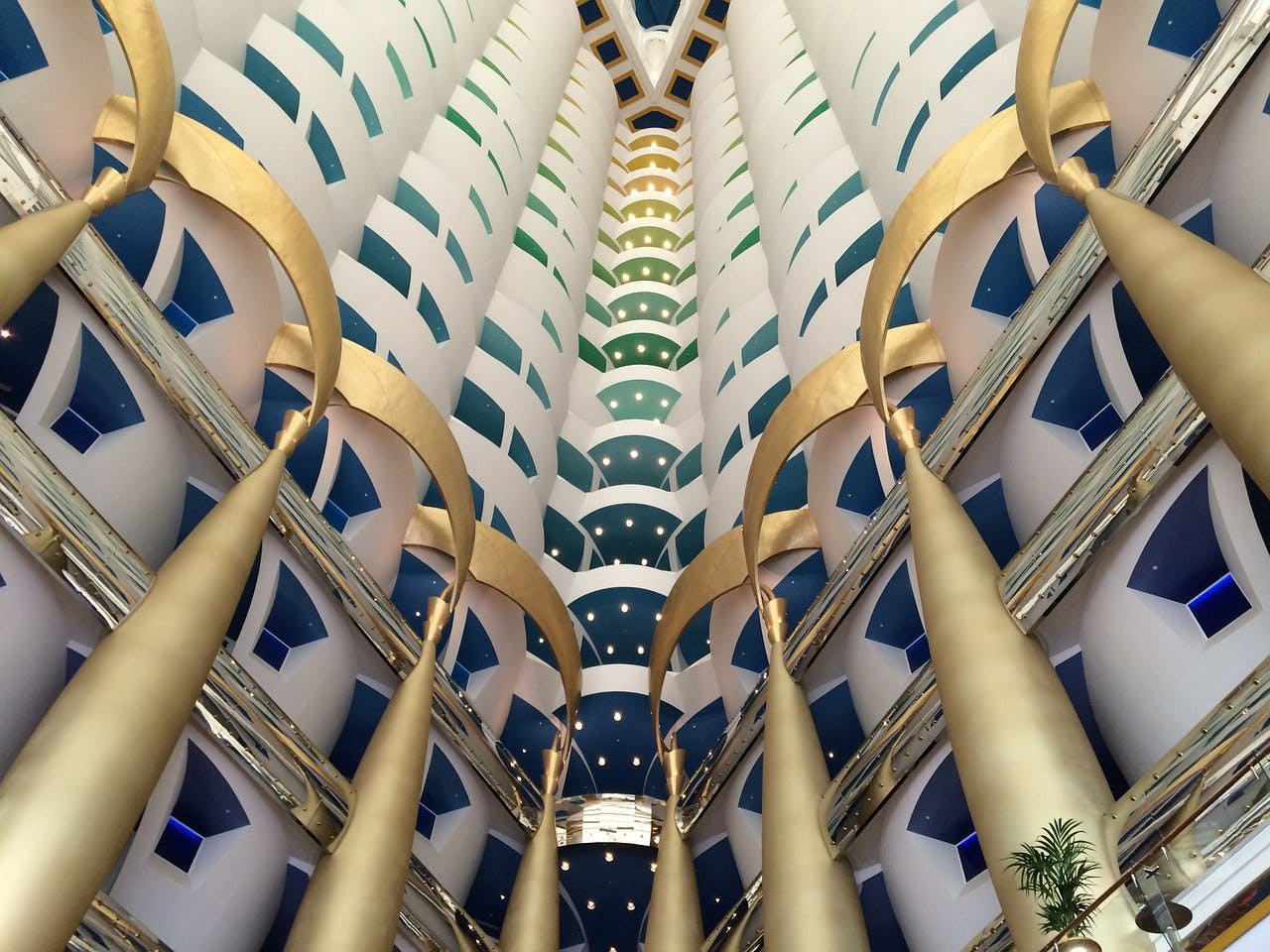 Interior del Burj Al Arab