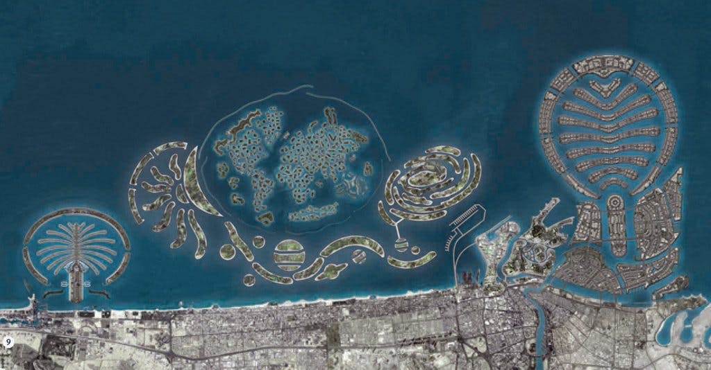 Islas el mundo de Dubai