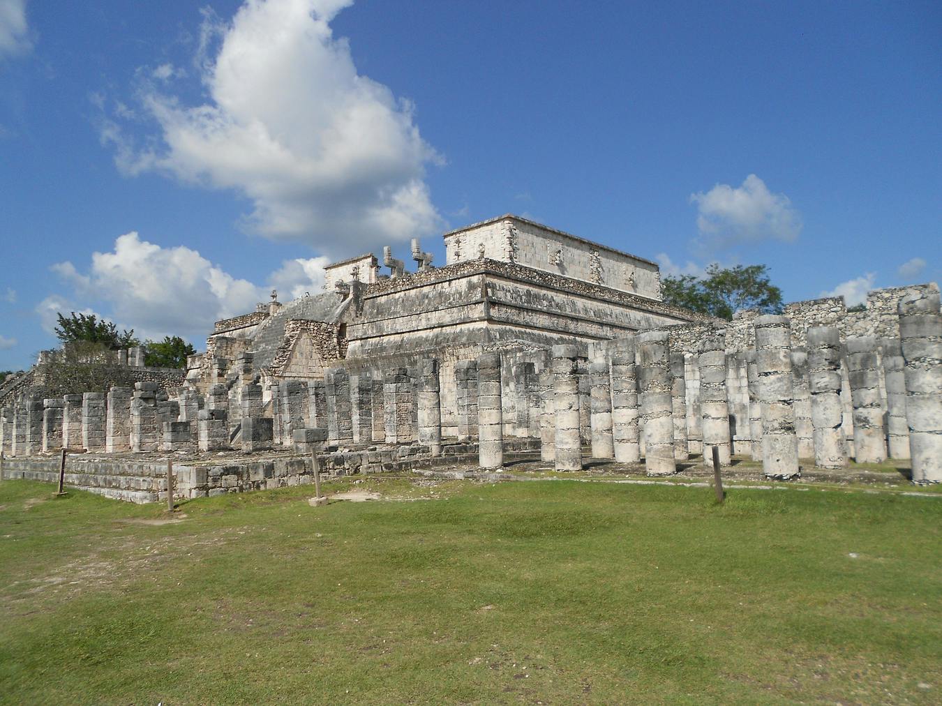 Mil columnas en Chichén Itzá
