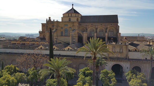 Mezquita de Córdoba desde lejos.