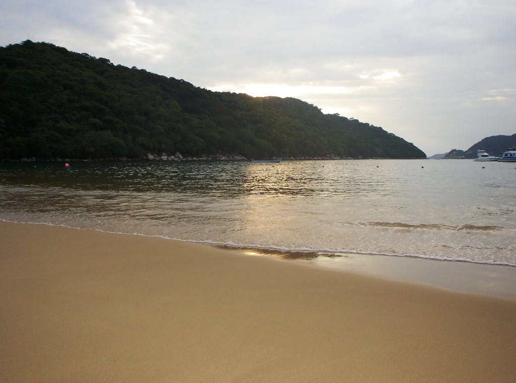 Playa Majahua en Acapulco