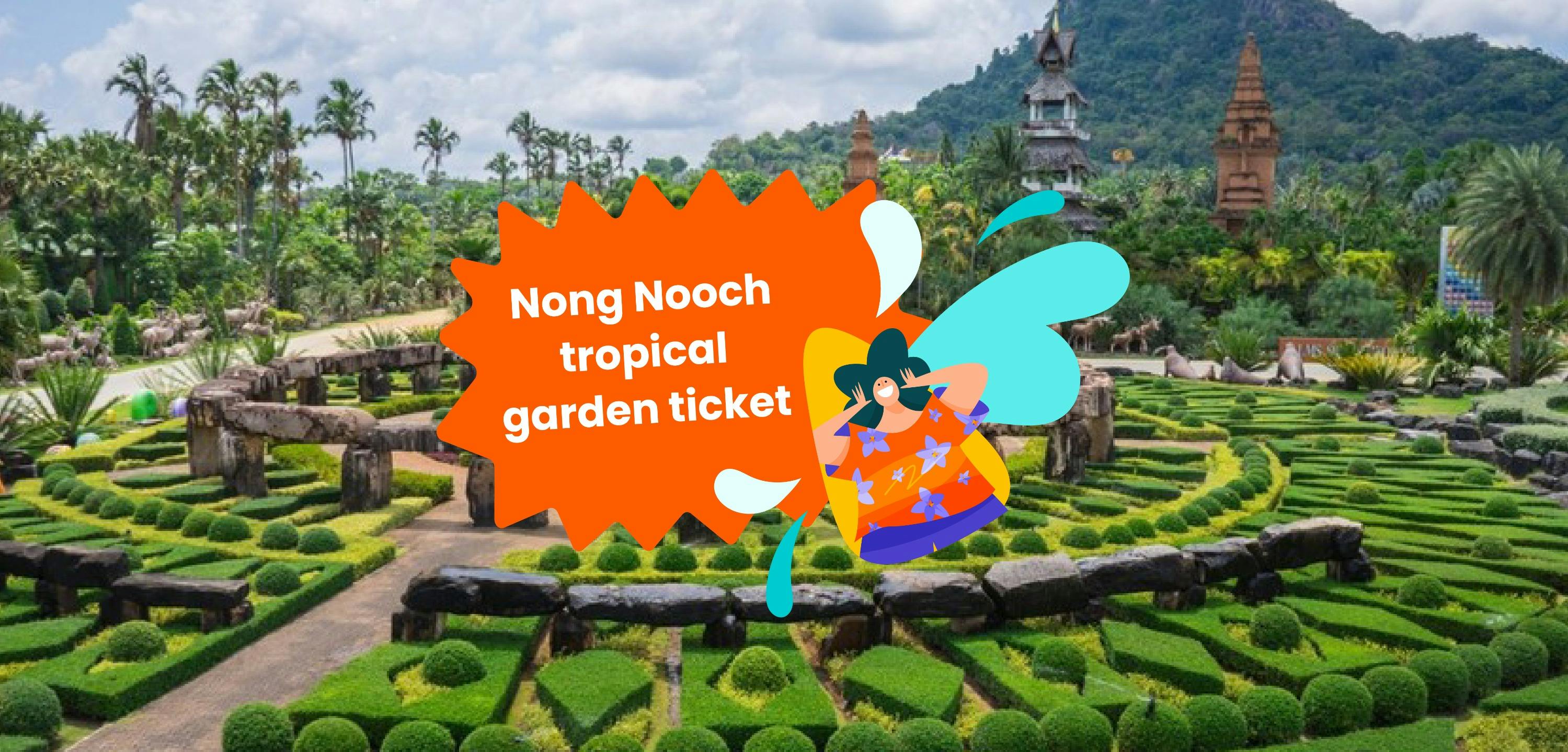 Imagen del tour: Nong Nooch Tropical Garden Ticket in Pattaya